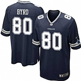 Nike Men & Women & Youth Cowboys #80 Byrd Navy Blue Team Color Game Jersey,baseball caps,new era cap wholesale,wholesale hats
